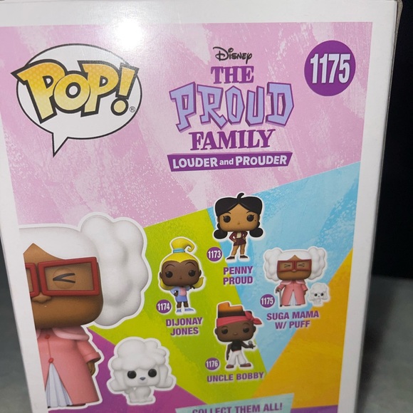 FUNKO POP - DISNEY- The Proud Family: Penny Proud & Suga Momma w/ Puff - Picture 5 of 5